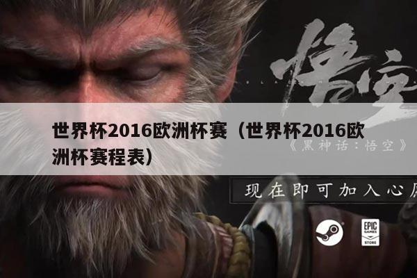 世界杯2016欧洲杯赛(世界杯2016欧洲杯赛程表)