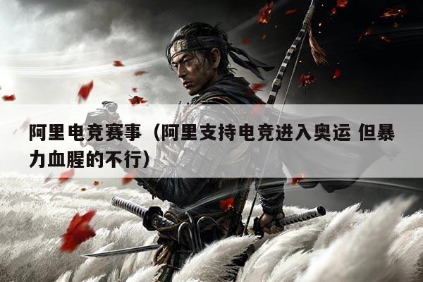 阿里电竞赛事（阿里支持电竞进入奥运 但暴力血腥的不行）