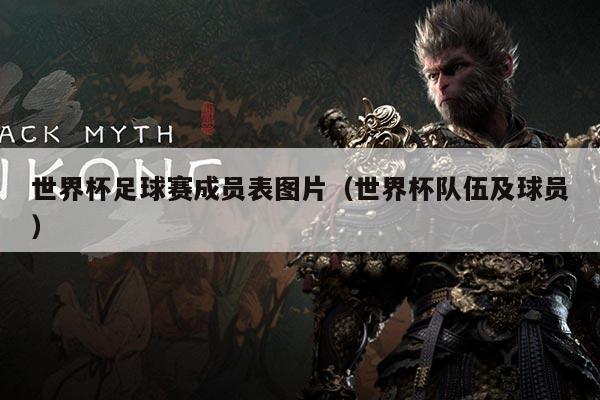 世界杯足球赛成员表图片(世界杯队伍及球员)