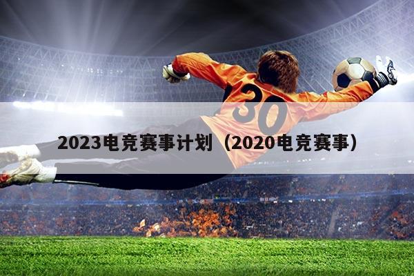 2023电竞赛事计划(2020电竞赛事)