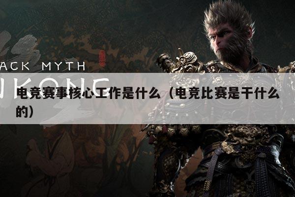 电竞赛事核心工作是什么（电竞比赛是干什么的）