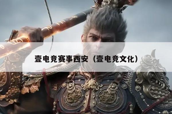 壹电竞赛事西安(壹电竞文化)