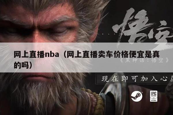 网上直播nba(网上直播卖车价格便宜是真的吗)