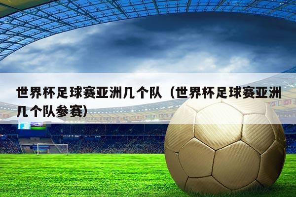 世界杯足球赛亚洲几个队(世界杯足球赛亚洲几个队参赛)
