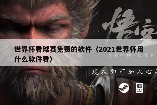 世界杯看球赛免费的软件(2021世界杯用什么软件看)