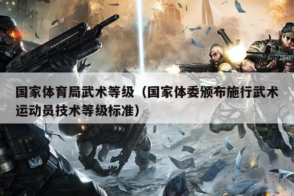 国家体育局武术等级(国家体委颁布施行武术运动员技术等级标准)