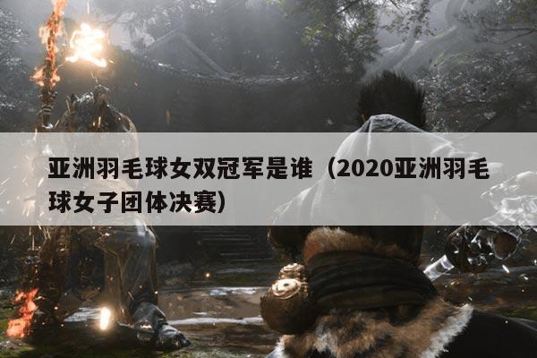 亚洲羽毛球女双冠军是谁(2020亚洲羽毛球女子团体决赛)