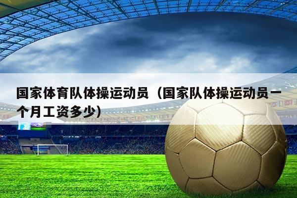 国家体育队体操运动员(国家队体操运动员一个月工资多少)