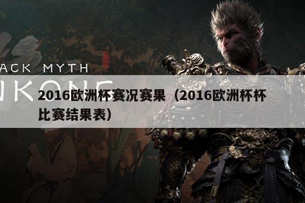 2016欧洲杯赛况赛果(2016欧洲杯杯比赛结果表)