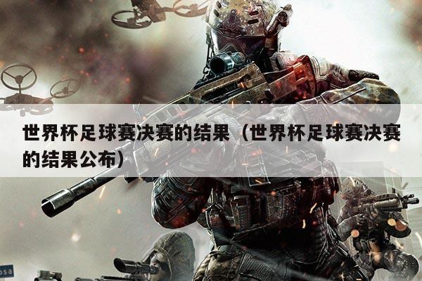 世界杯足球赛决赛的结果(世界杯足球赛决赛的结果公布)