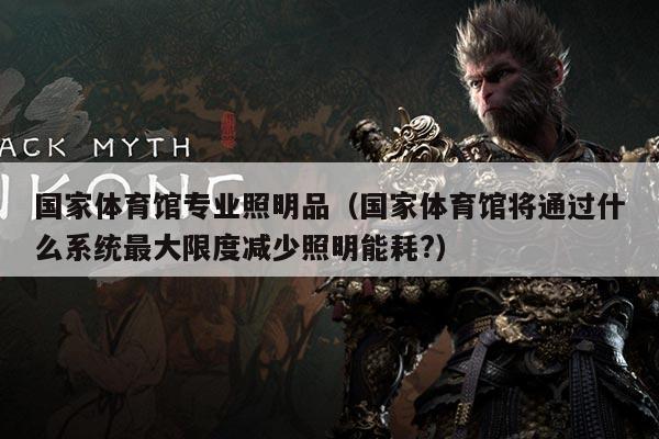 国家体育馆专业照明品（国家体育馆将通过什么系统最大限度减少照明能耗?）