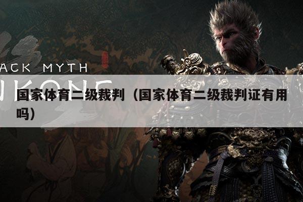 国家体育二级裁判（国家体育二级裁判证有用吗）
